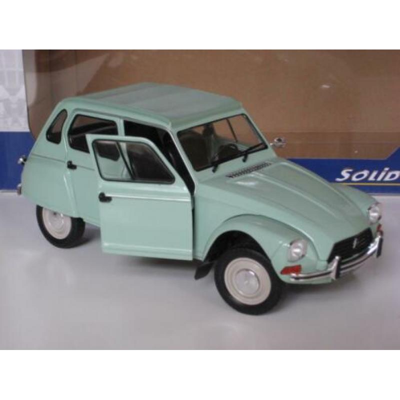 Citroen Dyane 6 jade groen Solido 1:18