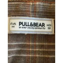 Ruit blouse van Pull&Bear maat M