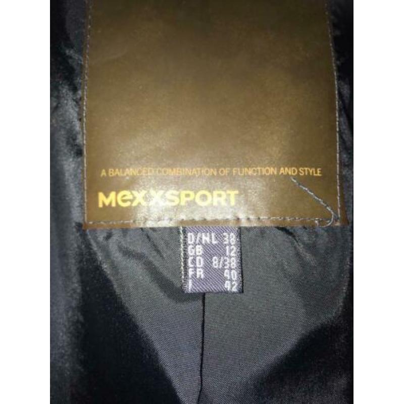 Mexxsport winterjas maat 38 zwart