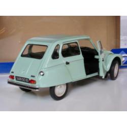 Citroen Dyane 6 jade groen Solido 1:18