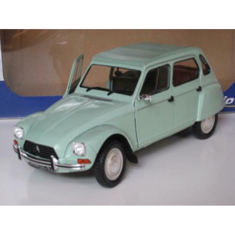 Citroen Dyane 6 jade groen Solido 1:18