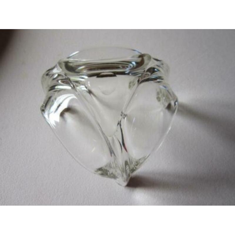 Vintage kristal freeform centerpiece - fruitschaal