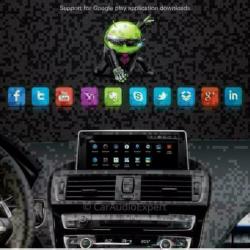 BMW 1-serie F20 navigatie android 9.0 dab+ 8.8inch wifi usb