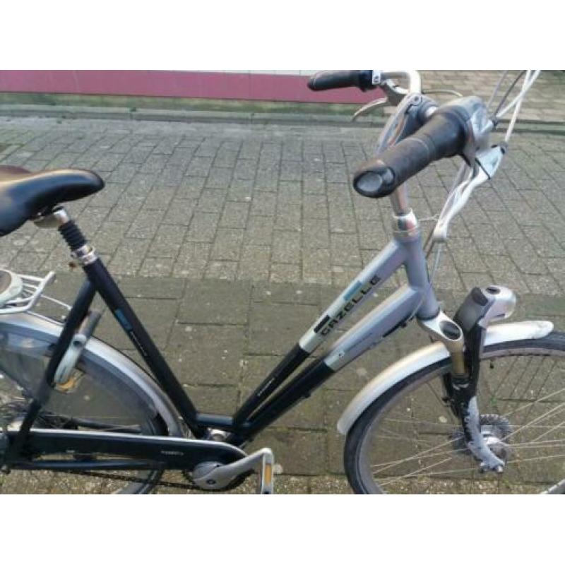 Gebruikte gazelle damesfiets te koop