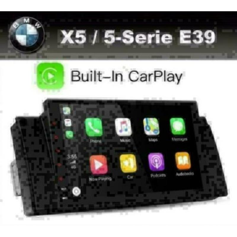 BMW x5 e39 android 8.1 navigatie carkit carplay dab wifi dvd