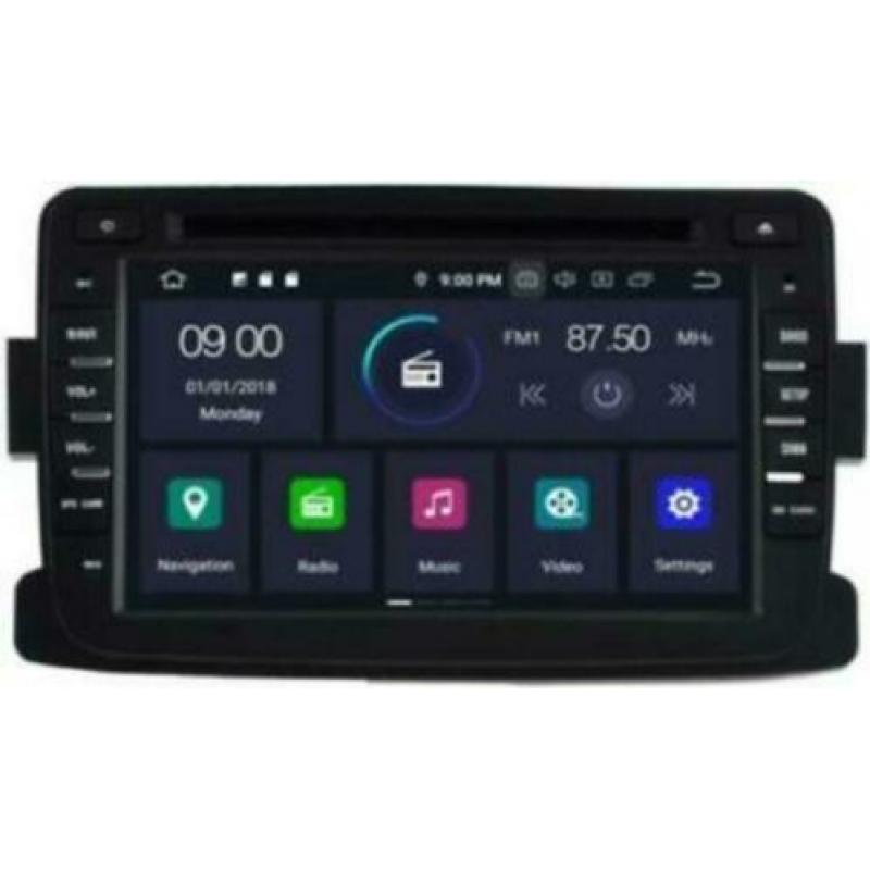 Navigatie renault duster 2011 dvd carkit android 9 usb dab