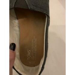 Toms | zwart/blauw | maat 38