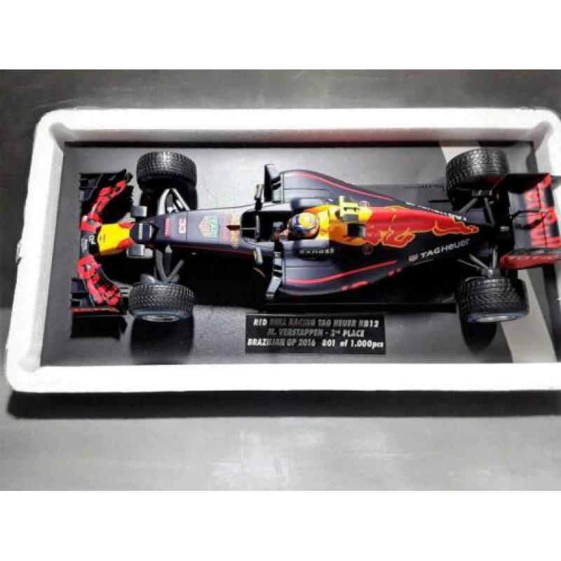 Edition 20 Max Verstappen 1/18 GP Brasil 3rd 2016 Minichamps