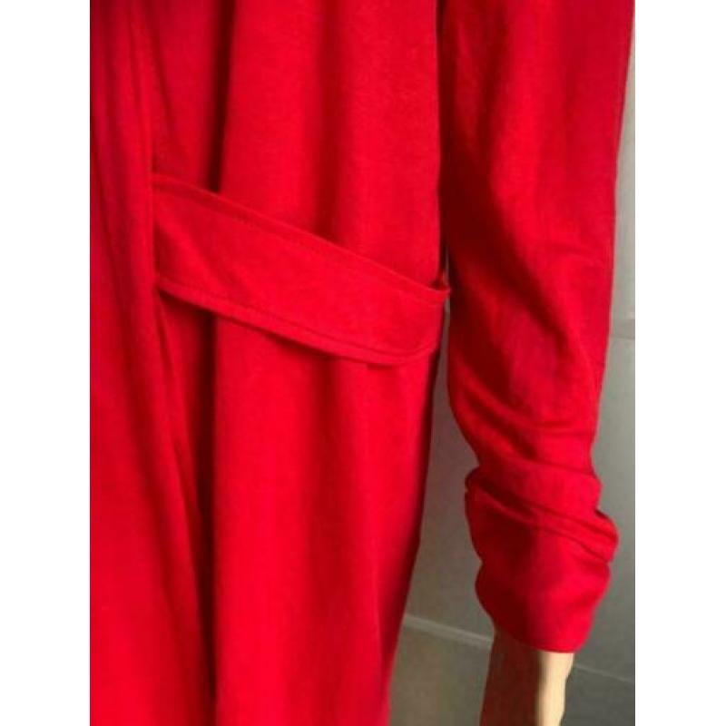 E67 ZARA maat L=42/44 jurk tuniek vest rood