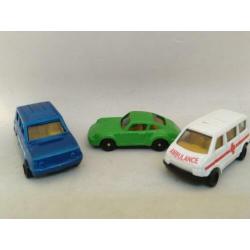 Porsche 911 Volkswagen T4 ambulance range rover 1:87 Pol