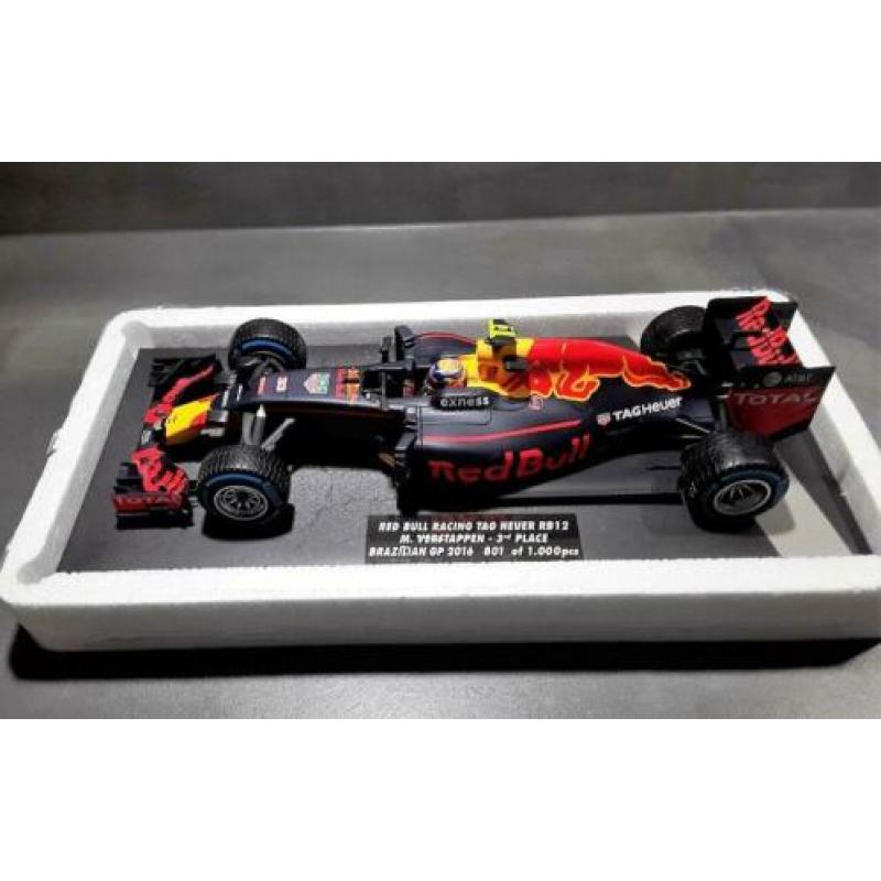 Edition 20 Max Verstappen 1/18 GP Brasil 3rd 2016 Minichamps