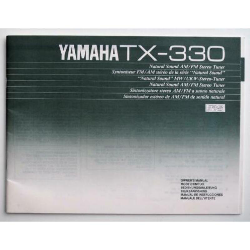 Tuner Yamaha TX-330