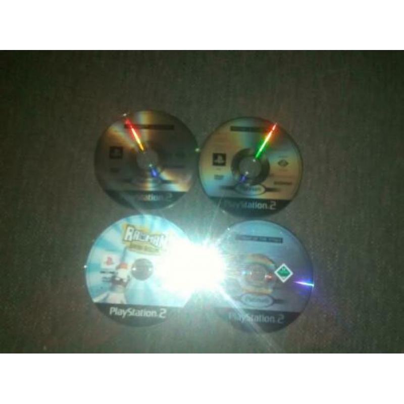 10 orginel playstation 2 spelen zonder doos