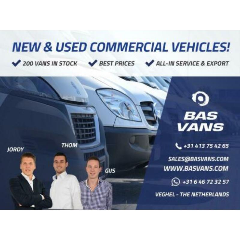 IVECO Daily 50C17 3.0 170PK Bakwagen Laadklep Citybox Dubbel