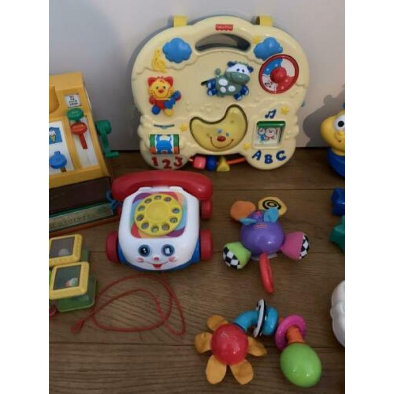 Fisher price activity center vintage telefoon vormenstoof