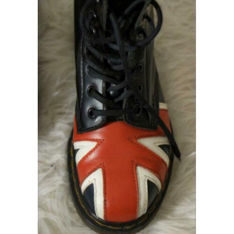 Vintage smooth leer Union Jack