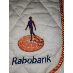 Wit rabobank dekje pony kleine cob