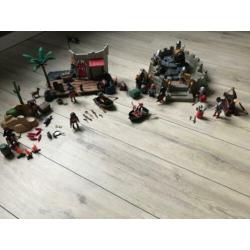 Playmobil Piratenfort + Riddervesting + meer z.g.a.n.