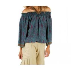 Boho hippie gipsy tuniek blouse off shoulder