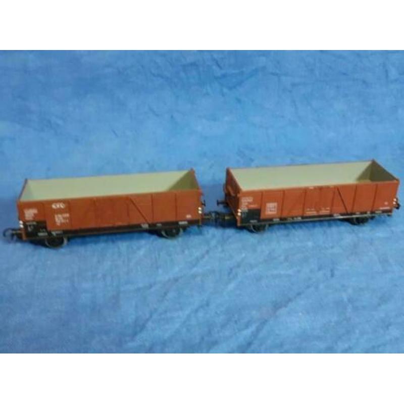 Set van 6 goederen wagons Piko H0 CFL