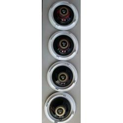 4 stuks Inbouwspeakers speakers E.S.L. professional