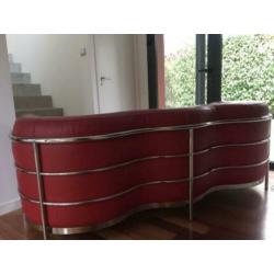 Zanotta 3x zits vintage bank fauteuil sofa