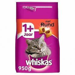 Whiskas kattenvoer droog 950 ps.