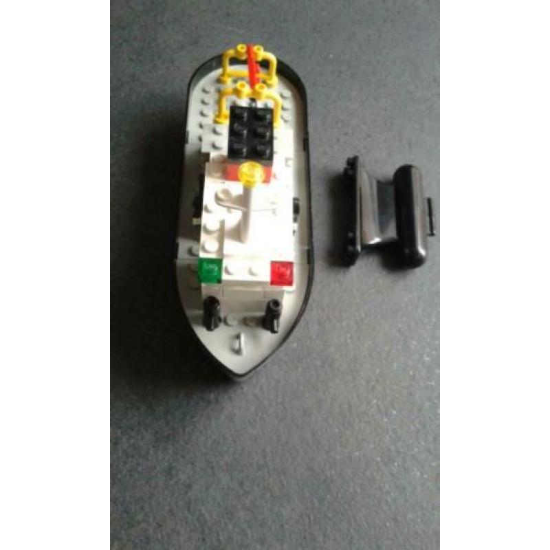 Vintage Lego bouwpakket nr. 4005 Sleepboot met drijver