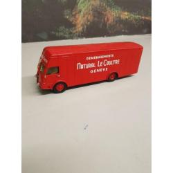 Te koop Saurer verhuiswagen 1/50 uitv. Le Coultre Geneve