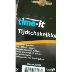 Tijdschakelklok~ Nieuw