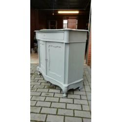 Antieke biedermeier commode / vintage kast