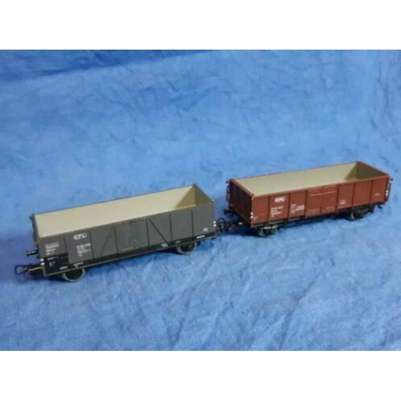 Set van 6 goederen wagons Piko H0 CFL