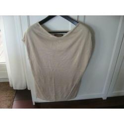 mooi beige top/truitje van Weekend MaxMara, mt XL