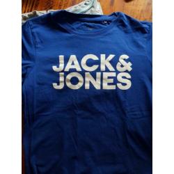 Te koop: 6 Jack&Jones t shirts mt 164