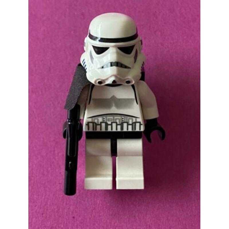 Lego StarWars Sand Trooper Stormtrooper zwarte Cape Nieuw