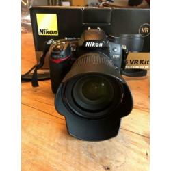 Nikon D7000 met 4 objectieven