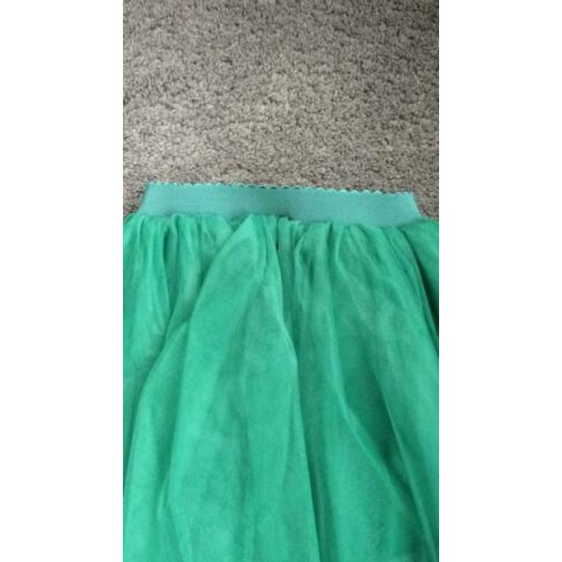 Petticoat groen one size Nieuw!