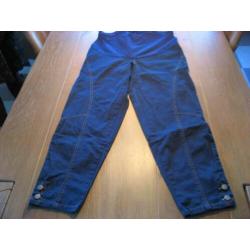 mooie donkerblauwe skinny positie broek van Vida Vita, mt 38