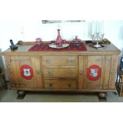 Vintage, eiken dressoir