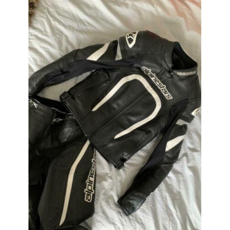 Alpinestars leren motorpak maat 40