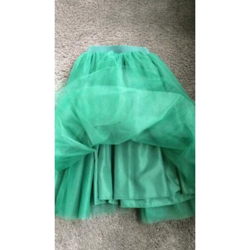 Petticoat groen one size Nieuw!