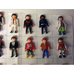 1F: diverse poppetjes van playmobil