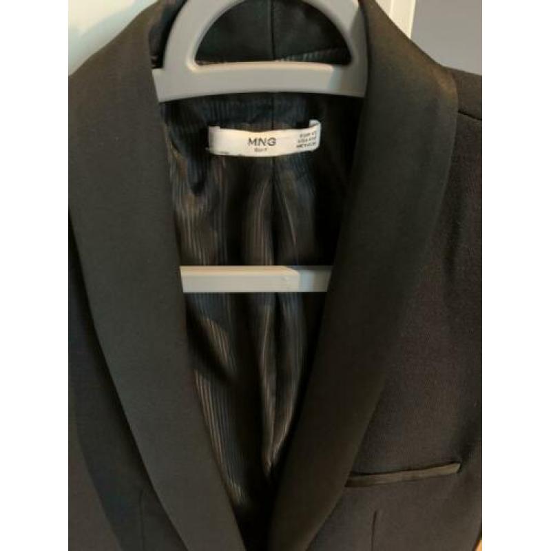 Jasje van Mango suit blazer kolbert zwart xs nieuw zara