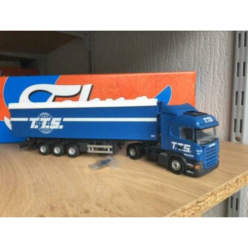 Tekno Scania TTS belgie met kipoplegger