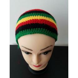 Rasta reggae gehaakte muts dames heren