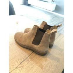 ETQ chelsea boots suede maat 42