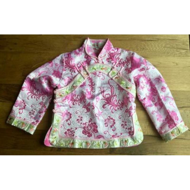 Kimono jasje, chinees, japans voor 5,6,7 jarigen maat 116