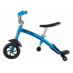 Micro G-bike Carver Deluxe blauw loopfiets