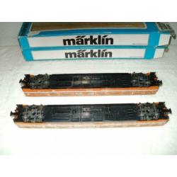 2x Marklin rijtuig v/d OBB Ho no 4149 met o.v.p.