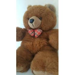 Vintage Oude Bruine Teddy Beer